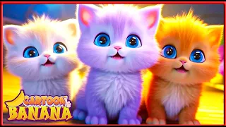 Кошечка, Кошечка😻😽 - Детские песни - Детские стишки и детские песни - Banana Cartoon Preschool