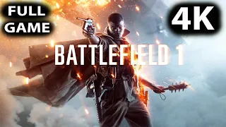 Battlefield 1 FULL Game Walkthrough - No Commentary (PC 4K 60FPS)