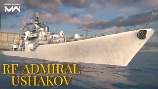 Modern Warships: RF Admiral Ushakov Soviet Destroyer Online Match Gameplay Part 120 - MW