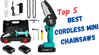 The Best Cordless Mini Chainsaws of 2023
