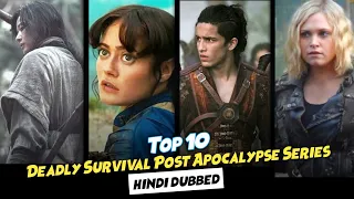 Top 5 Deadly Survival Post Apocalypse Series in Hindi Dubbed | Best Survival Series | MoviesVerse