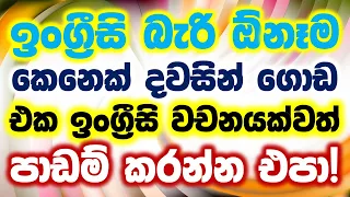 100 Most Common English Words and Example Sentences in Sinhala | English Sinhalen Online