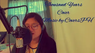 Thousand Years Cover (Trial only using BM800 Condenser mic & V8 sound card)