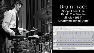 I Feel Fine (The Beatles) • Drum Track