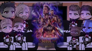 Avengers Endgame react•Time travel Squad|| Remake (angst) || MARVEL🦅
