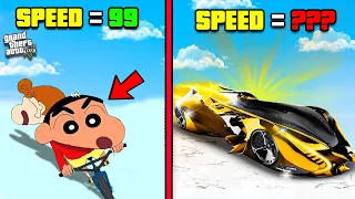 FINDING THE BEST SUPERCAR in GTA 5 with SHINCHAN