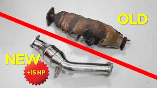 Are High Flow Catalytic Converters Worth The Money? | 350Z Restoration pt.5