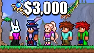 Terraria $3,000 Race, But NPCS Sell Random Items..