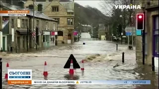 Потужні буревії Сіара та Сабіна лютують у Європі