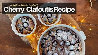 Cherry Clafoutis | The easiest dessert to prepare!