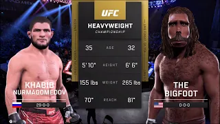 UFC 5 - Bigfoot vs. Khabib Nurmagomedov - Eagle Fights ☝️🦅