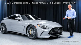 What's New 2024 Mercedes-Benz GT-Class AMG® GT 63 Coupe Review Specs