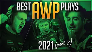 THE SICKEST PRO AWP PLAYS OF 2021 #2! (CRAZY PLAYS, CLUTCHES, ACES!) - CS:GO