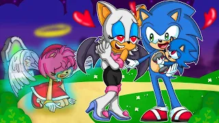 I'm Sorry BabySonic ! Please comeback to me | Very Sad Story but Happy Ending | Sonic Animation