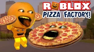 Roblox: PIZZA FACTORY TYCOON - Stealing Customers! 🍕🍕 [Annoying Orange Plays]