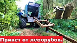 НАХОДКА В ТАЁЖНЫХ ЛЕСАХ! НАШЁЛ ПРОМЫШЛЕННЫЙ САМОГОННЫЙ АПАРАТ! ПРИВЕТ от лесорубов 1950-х годов.