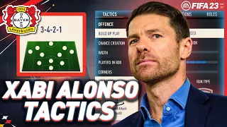 XABI ALONSO'S  3-4-2-1 BAYER LEVERKUSEN TACTICS IN FIFA 23