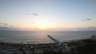 Sunrise on Lake Worth Beach