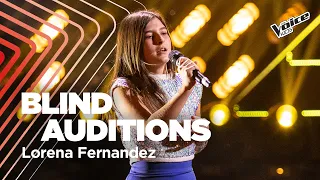 Lorena canta “Tu Si 'Na Cosa Grande” di Domenico Modugno | The Voice Kids Italy | Blind Auditions