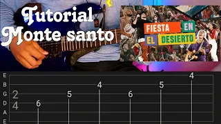 Fiesta en el Desierto - Monte Santo | Tutorial De Guitarra +TAB