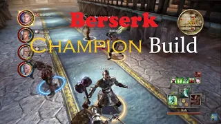 Berserk Champion Build!  Dragon Age Origins (Nightmare Difficulty)