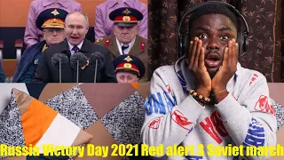 Russia Victory Day 2021 Red alert 3 Soviet march REACTION
