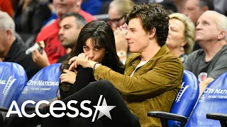 Camila Cabello And Shawn Mendes Share Smooches And Cuddles Courtside At Clippers Game