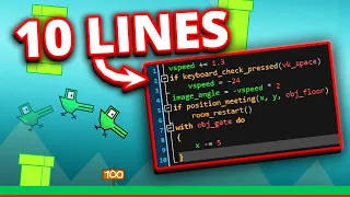 Making a Game With 10 Lines of Code Only (Challenge)
