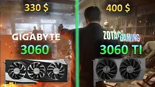 RTX 3060 vs RTX 3060 Ti / Test in 6 Games | 1080p, 1440p