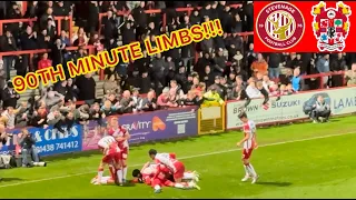 STEVENAGE ADVANCE AFTER FA CUP THRILLER | Stevenage v Tranmere Match Vlog