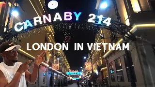 A Night Walk In  Carnaby Street Hanoi | London In Vietnam