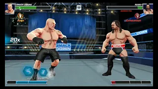 Brock lesner Vs Rusev full fight