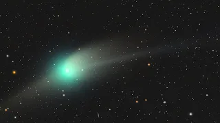 Comet C/2022 E3 (ZTF) 3.5 Hour Time-Lapse Animation (January 24, 2023)