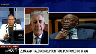 Analysis | Zuma and Thales corruption trial postponed to 17 May: William Booth