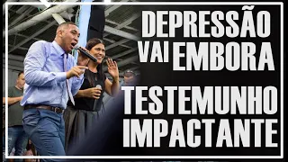 TESTEMUNHO Impactante!  Sua DEPRESSÃO Vai Embora MUITO FORTE! Alisson e Neide