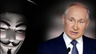 ‏The most dangerous hacking  organization sends a message to Putin