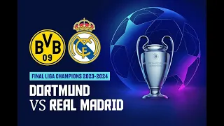 FINAL LIGA CHAMPIONS   REAL MADRID VS BORUSIA DORTMUND  eFootball PES 2021 SEASON UPDATE 2024