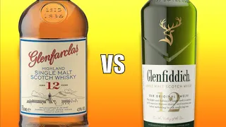 Glenfarclas 12 vs  Glenfiddich 12 Year Old Highland Single Malt Scotch Whisky