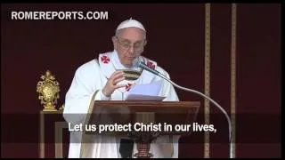 Pope's Inauguration Mass: Protect and serve the poor, elderly...
