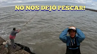 NO NOS DEJÓ PESCAR! SE COMPLICO LA MAÑANA! PESCA DE PEJERREYES