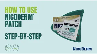 Step-by-step: How to use the NICODERM® Patch