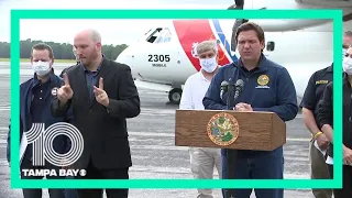 Gov. DeSantis holds press conference in Pensacola following Hurricane Sally