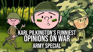 Karl Pilkington's Funniest Opinions On War | Compilation, Army Special