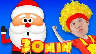 D Billions feat. Santa Claus - Boom! Boom! Boom! | Mega Compilation | D Billions Kids Songs