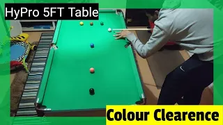 Tough Colour Clearence - 5ft Snooker