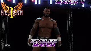 WWE 2K23 - UCW - Reborn - Match 4: Byron Stewart vs Ken Turner
