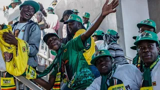 Zimbabwe's ruling ZANU-PF party wins parliamentary majority