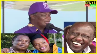 'MIMI NI MZEE ATA KAMA BIBI YANGU MARY KILOBI NI MYOUNG' Atwoli tells Ruto during Labour Day