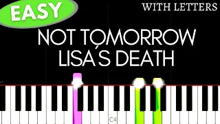 SILENT HILL - Not Tomorrow - Lisa´s Death | Easy Piano tutorial Cover