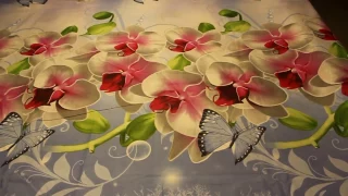 Комплект постельного белья "Орхидея голубая"
